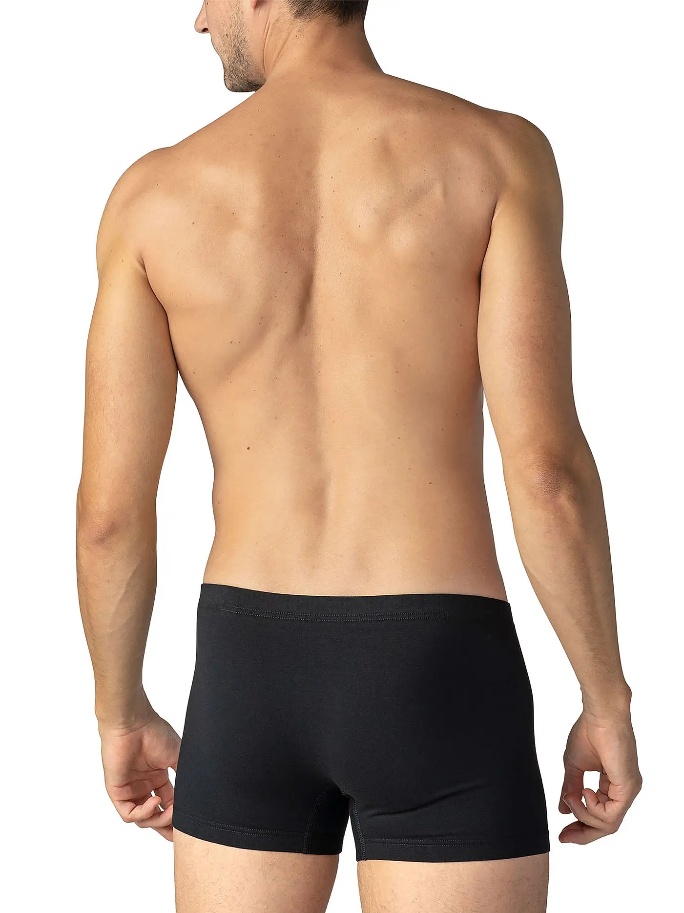 MEY | Pants light grey melange | schwarz